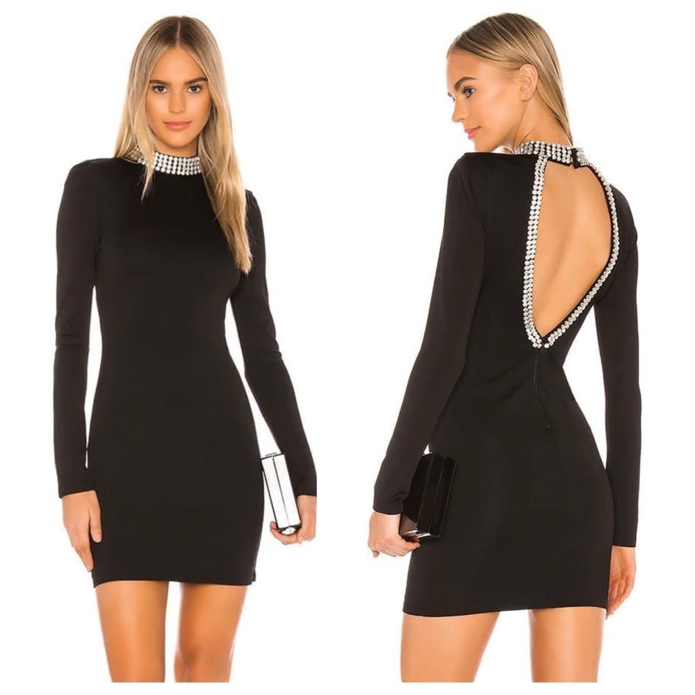 ALICE + OLIVIA Inka Embellished Dress
